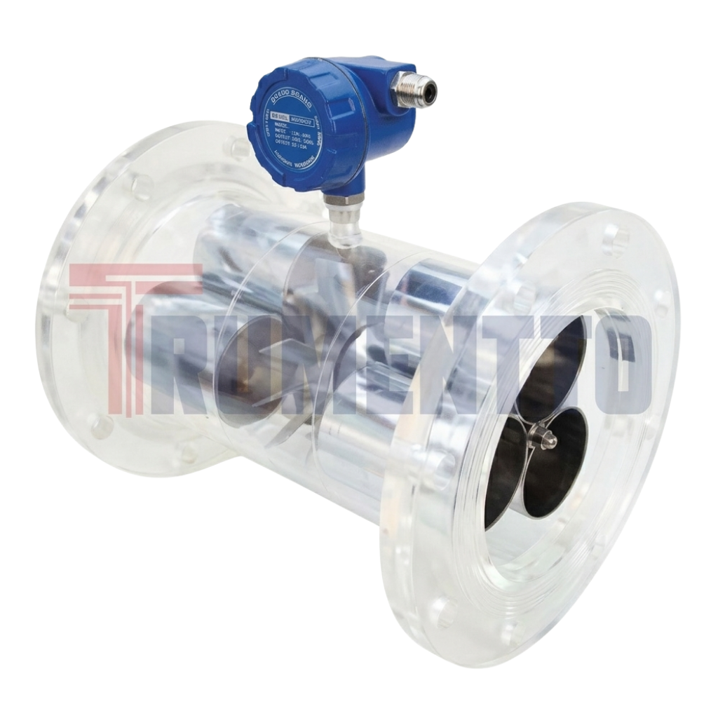 Caudalimetro Turbina Bridado para Liquido INCONTROL
