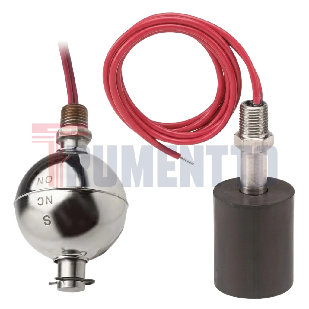 Switch de nivel tipo flotador DWYER F7 montaje lateral en tanque